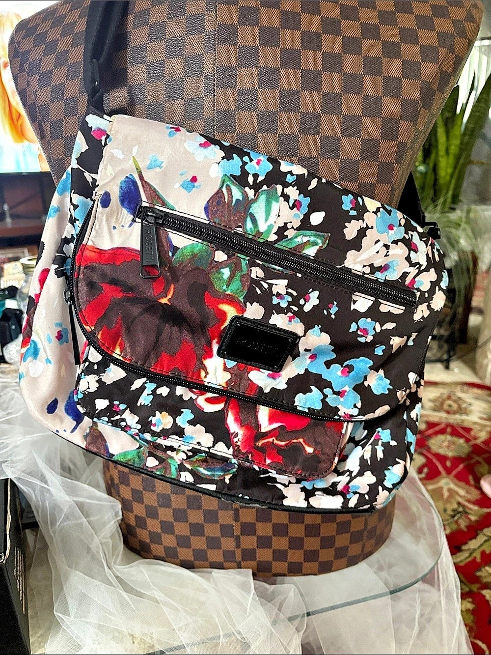 Rosetti Floral Print crossbody